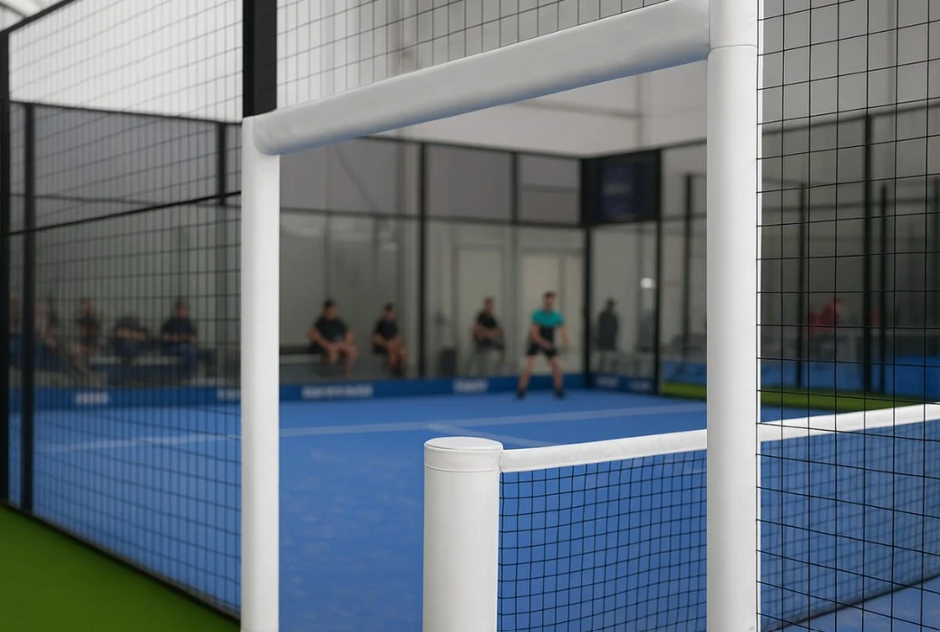 Kit Protezioni Campo da Padel con Tasche Sponsor - 8 Protezioni Personalizzabili