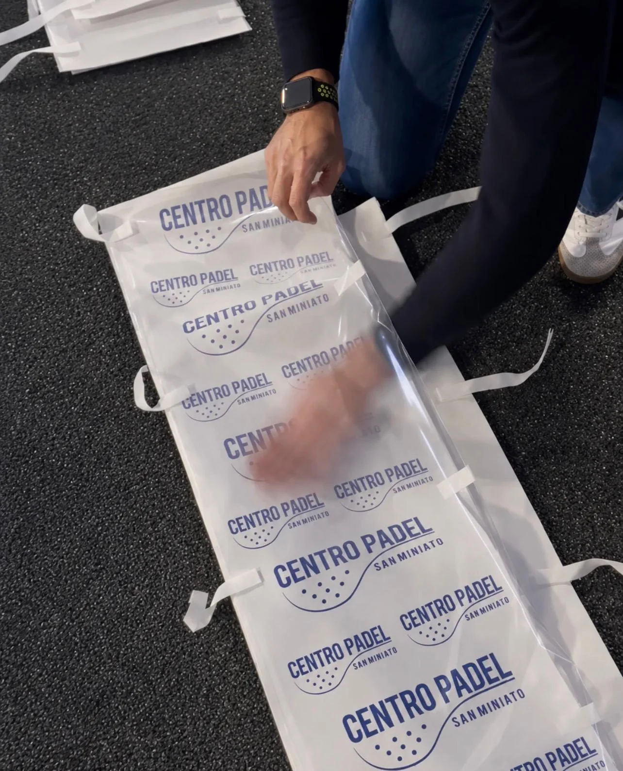 Kit Ricambio Sponsor per Protezioni Padel – Inserto Intercambiabile, Grafica Omaggio